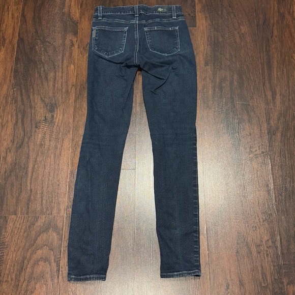 Paige Jeans Verdugo Jeggings Blue Skinny Jeans Modern Size 25 GuC - Picture 7 of 12